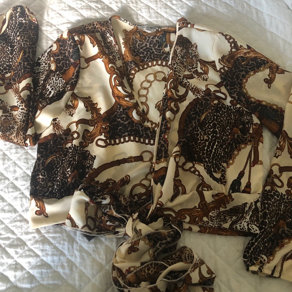 ANIMAL PRINT SHIRT